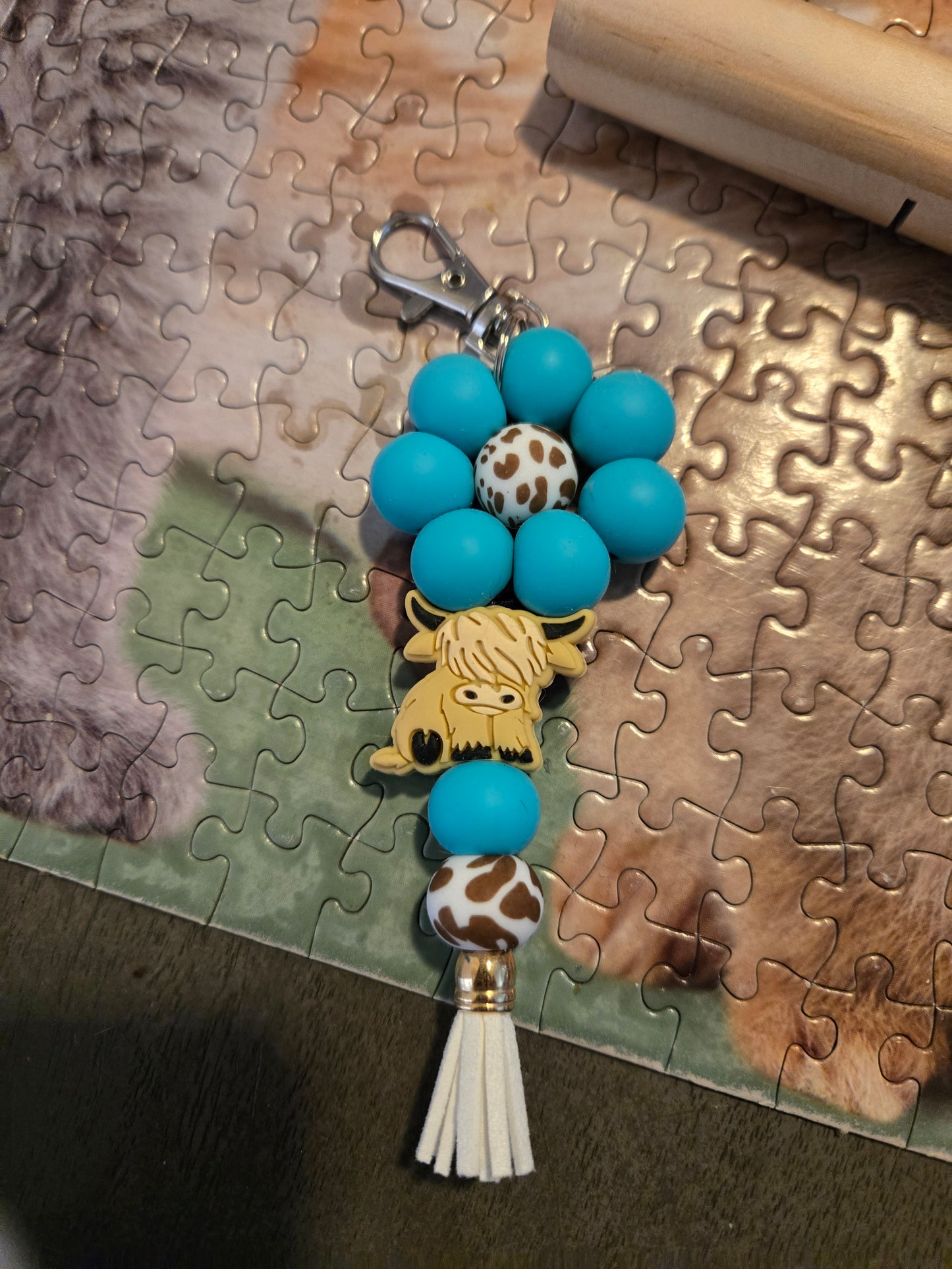 Flower Keychains